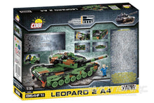 Load image into Gallery viewer, COBI Leopard 2 A4 1:35 Scale Tank Building Block Set COBI-2618
