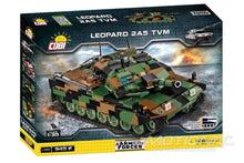 Load image into Gallery viewer, COBI Leopard 2A5 TVM 1:35 Scale Tank Building Block Set COBI-2620
