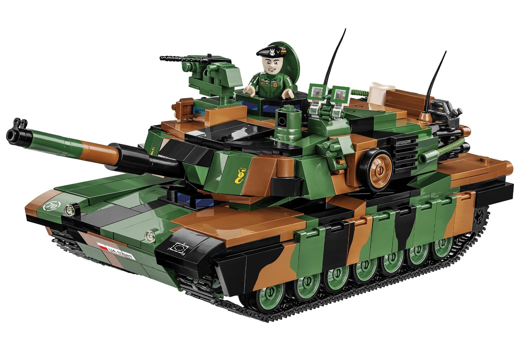 COBI M1A2 Abrams SEPv3 Tank 1:35 Scale Building Block Set COBI-2623