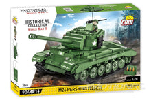 Load image into Gallery viewer, COBI M26 Pershing Tank 1:28 Scale Building Block Set COBI-2564
