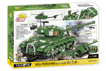 Load image into Gallery viewer, COBI M26 Pershing Tank with M5 Gun 1:28 Scale Executive Edition Building Block Set COBI-2563
