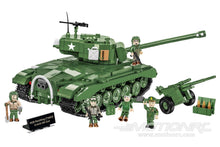 Load image into Gallery viewer, COBI M26 Pershing Tank with M5 Gun 1:28 Scale Executive Edition Building Block Set COBI-2563
