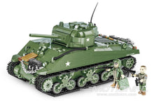 Load image into Gallery viewer, COBI M4A3 Sherman Tank 1:28 Scale Building Block Set COBI-2570
