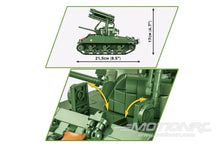Load image into Gallery viewer, COBI M4A3 Sherman Tank with T-34 Calliope 1:28 Scale Executive Edition Building Block Set COBI-2569
