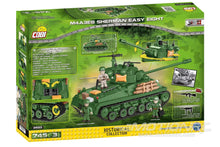 Load image into Gallery viewer, COBI M4A3E8 Sherman &quot;Easy Eight&quot; Tank Building Block Set COBI-2533
