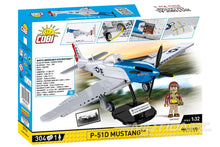 Load image into Gallery viewer, COBI P-51D Mustang 1:32 Scale Building Block Set COBI-5719
