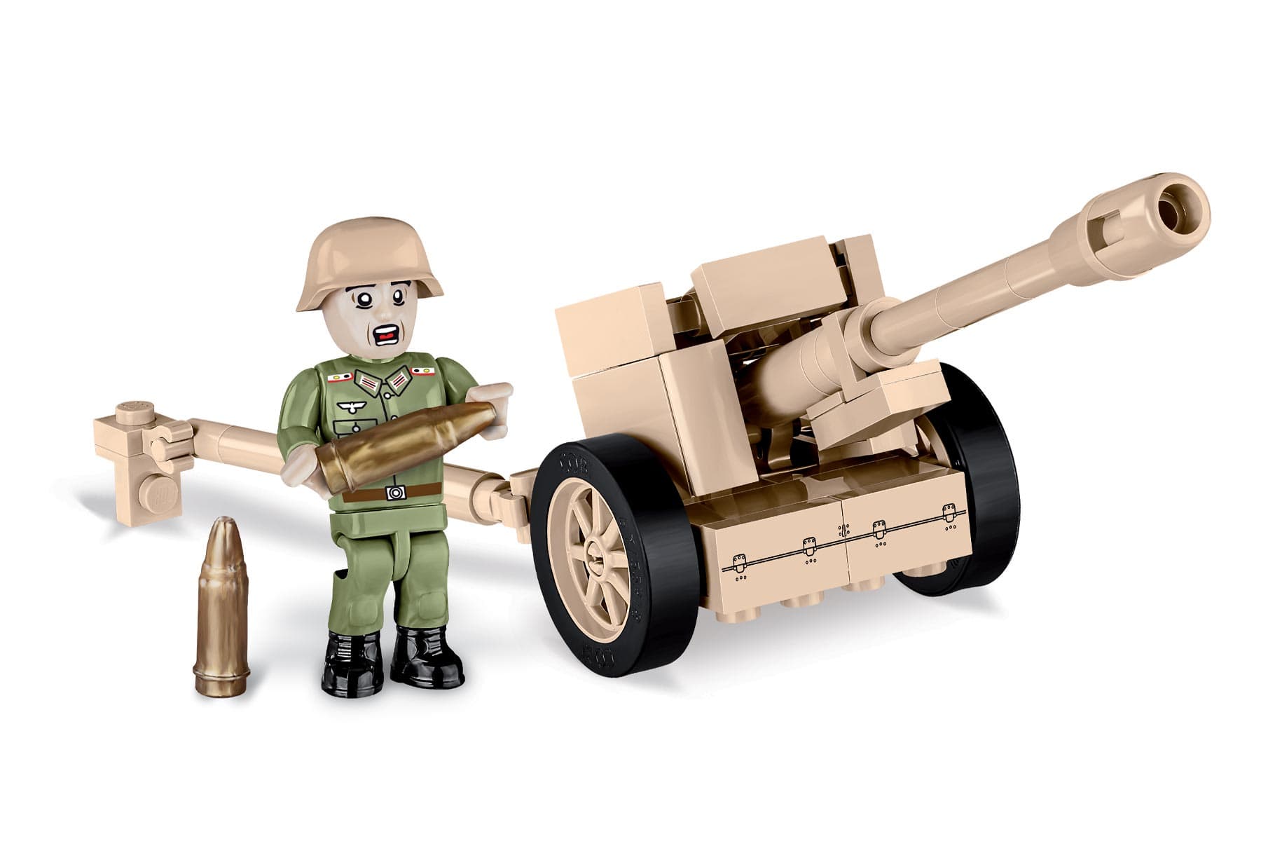 COBI PAK 40 7.5cm Artillery Building Block Set COBI-2252