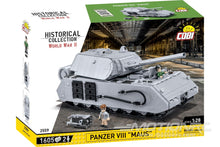 Load image into Gallery viewer, COBI Panzer VIII Maus Tank 1:28 Scale Building Block Set COBI-2559
