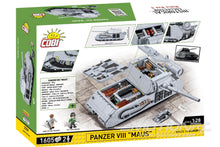 Load image into Gallery viewer, COBI Panzer VIII Maus Tank 1:28 Scale Building Block Set COBI-2559
