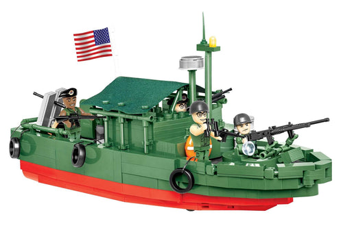 COBI River Patrol Boat 1:35 Scale Building Block Set COBI-2238