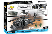 Load image into Gallery viewer, COBI Sikorsky UH-60 Black Hawk 1:32 Scale Building Block Set COBI-5817
