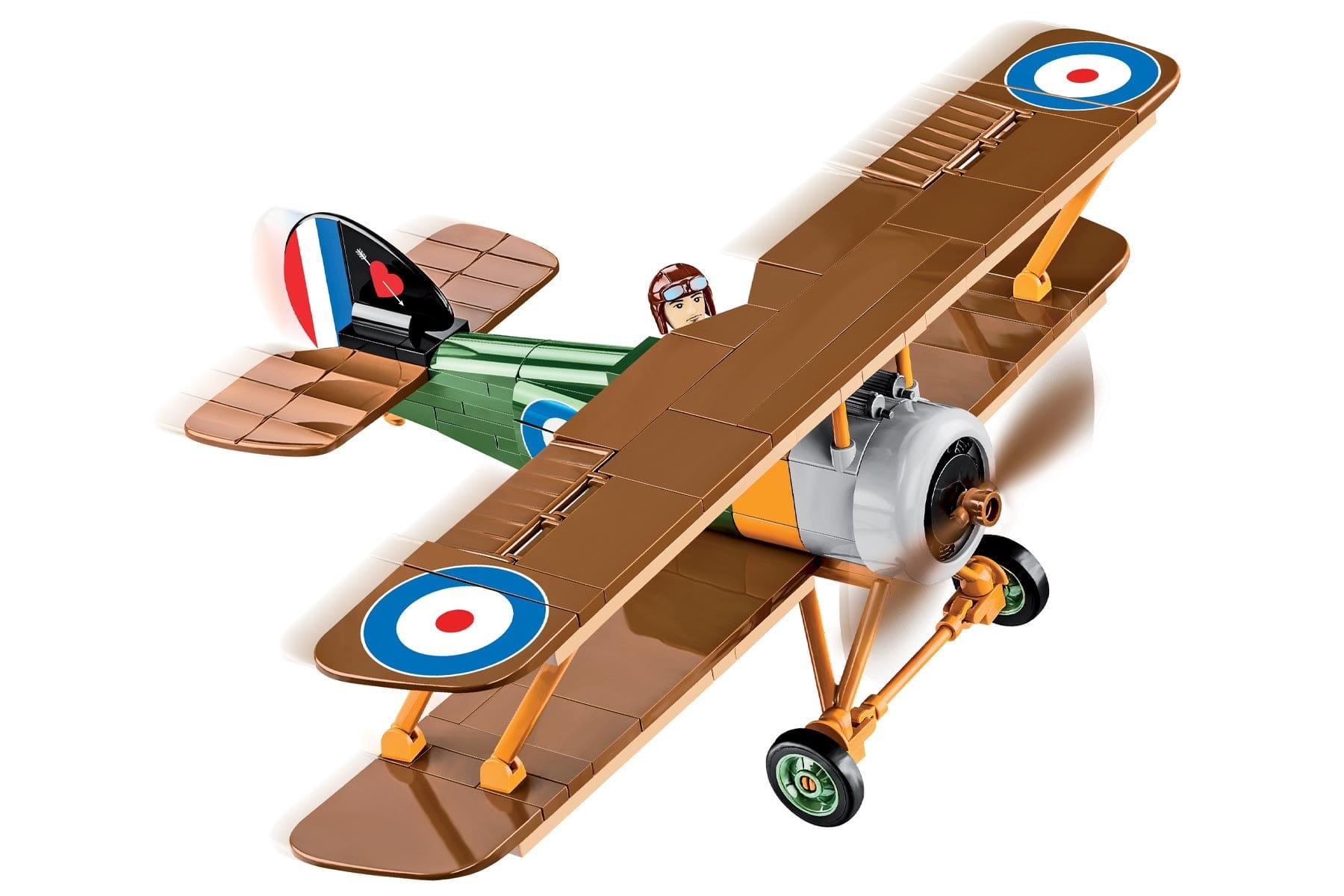 COBI Sopwith F.1 Camel 1:32 Scale Building Block Set COBI-2987