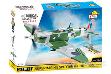 Load image into Gallery viewer, COBI Supermarine Spitfire MK.VB 1:32 Scale Building Block Set COBI-5725
