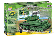 Load image into Gallery viewer, COBI T-34/85 Tank Building Block Set COBI-2542
