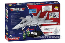 Load image into Gallery viewer, COBI Top Gun F-14A Tomcat Fighther 1:48 Scale Building Block Set COBI-5811A
