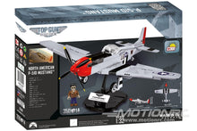 Load image into Gallery viewer, COBI Top Gun Maverick P-51D Mustang 1:32 Scale Building Block Set COBI-5846
