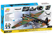 Load image into Gallery viewer, COBI Vickers Wellington MKII 1:37 Scale Building Block Set COBI-5723
