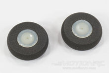 Load image into Gallery viewer, Du-Bro 25mm (0.98&quot;) x 8mm EVA Foam Lightweight Micro Sport Wheels for 1.2mm Axle (2 Pack) DUB100MW
