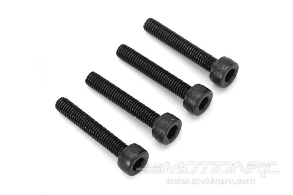 Du-Bro 3.0mm x 18 Socket Head Cap Screws (4 Pack) DUB2125