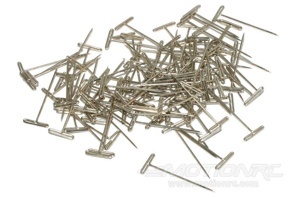 Du-Bro 38.1mm / 1-1/2" Nickel Plated T-Pins (100 Pack) DUB254