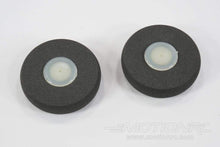 Load image into Gallery viewer, Du-Bro 38mm (1.50&quot;) x 8mm Mini Lite EVA Foam Wheels for 1.2mm Axle (2 Pack) DUB150MW
