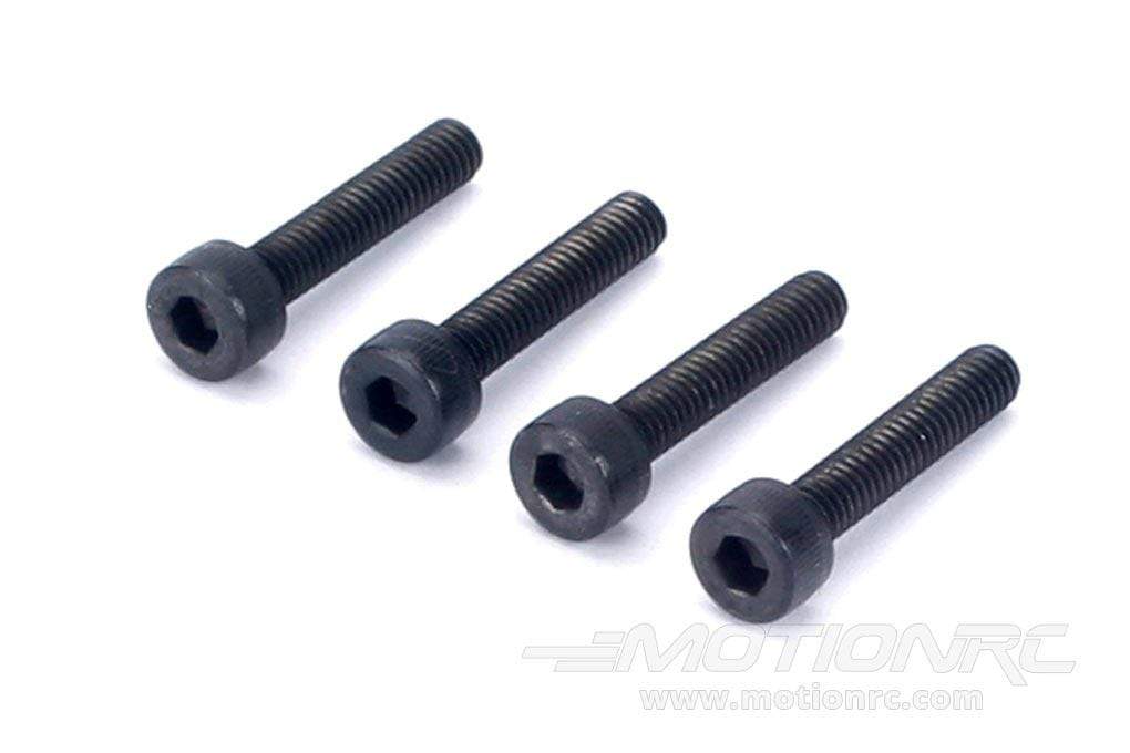 Du-Bro 4.0mm x 18 Socket Head Cap Screws (4 Pack) DUB2279