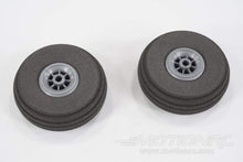 Load image into Gallery viewer, Du-Bro 44mm (1.73&quot;) x 17.5mm Super Lite Treaded EVA Foam Wheels for 3mm Axle (2 Pack) DUB175SL

