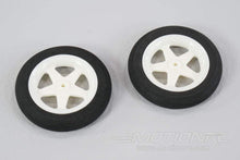 Load image into Gallery viewer, Du-Bro 47mm (1.8&quot;) x 8mm EVA Foam Micro Sport Wheels for 2mm Axle (2 Pack) DUB186MS
