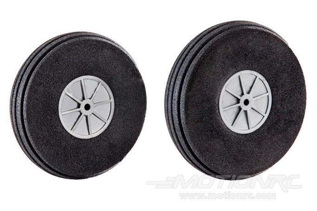 Du-Bro 69.8mm (2.75") x 16.4mm EVA Foam Treaded Super Slim Lite Wheels for 3mm Axle (2 Pack) DUB275SSL