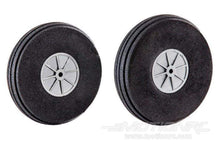 Load image into Gallery viewer, Du-Bro 69.8mm (2.75&quot;) x 16.4mm EVA Foam Treaded Super Slim Lite Wheels for 3mm Axle (2 Pack) DUB275SSL
