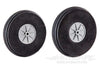 Du-Bro 69.8mm (2.75") x 16.4mm EVA Foam Treaded Super Slim Lite Wheels for 3mm Axle (2 Pack) DUB275SSL