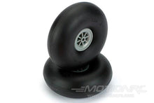 Load image into Gallery viewer, Du-Bro 88.9mm (3.5&quot;) x 33mm Low Bounce PVC Wheels for 4mm Axle (2 pack) DUB350R
