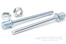 Load image into Gallery viewer, Dubro 1/4&quot; x 3-3/8&quot; Spring Steel Axle Shaft with Nylon Insert Lock Nuts (2 Pack) DUB250
