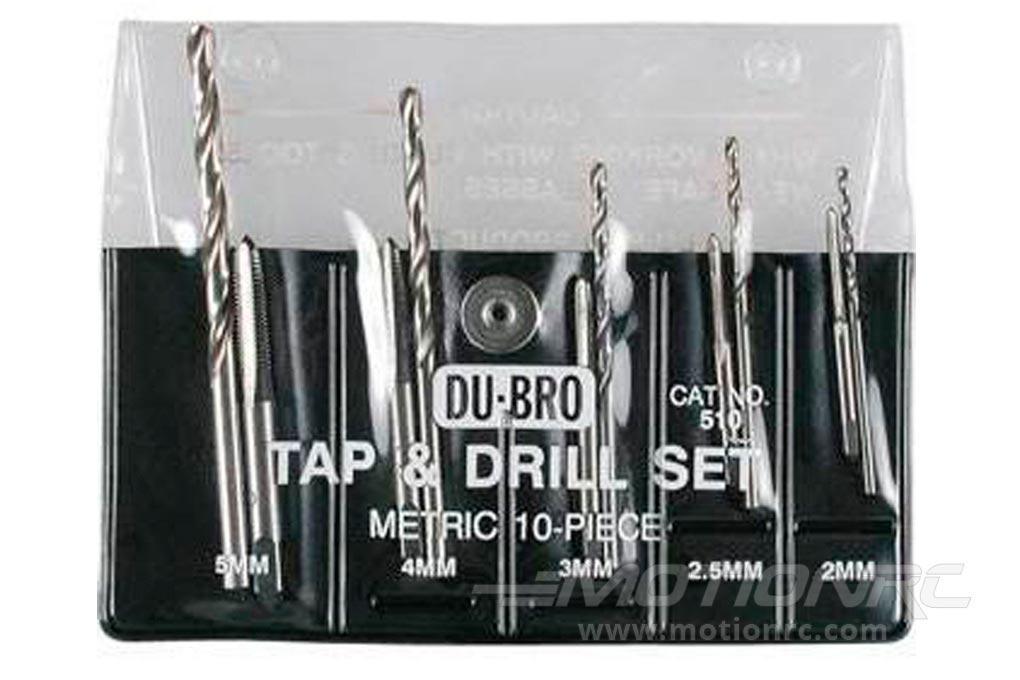 Dubro 10 Piece Metric Tap and Drill Set DUB510