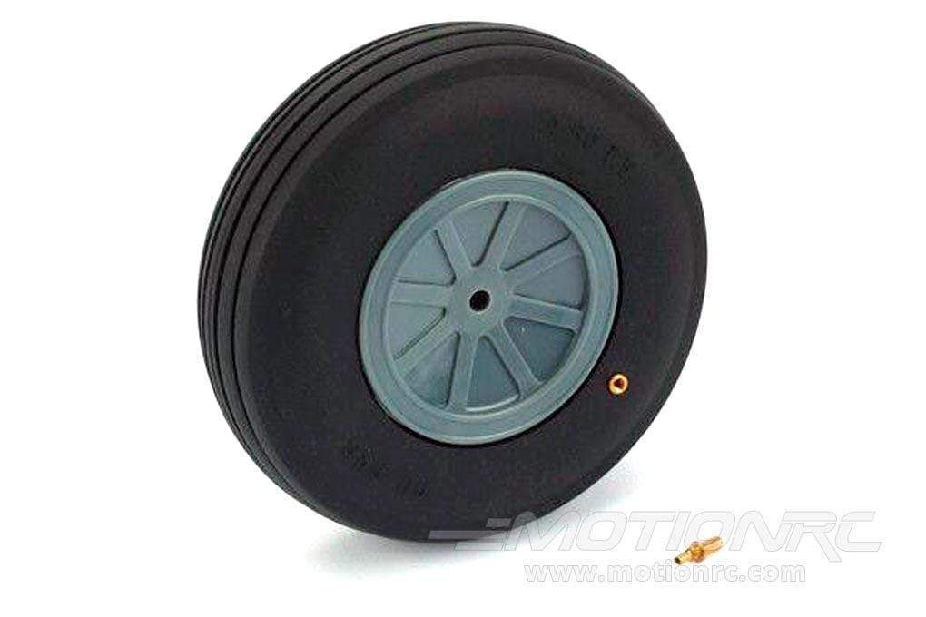 Dubro 101.6mm / 4" Large Scale Treaded Wheel DUB400TV