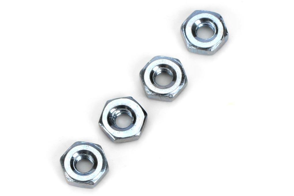 Dubro 2-56 Steel Hex Nuts (4 Pack) DUB560