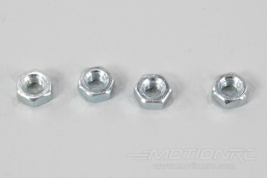 Dubro 3mm / 0.11" Hex Nuts (4 Pack) DUB2105
