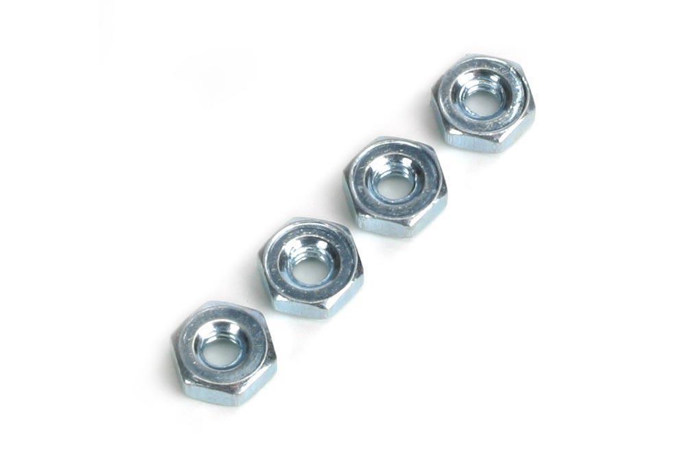 Dubro 4-40 Steel Hex Nuts (4 Pack) DUB561