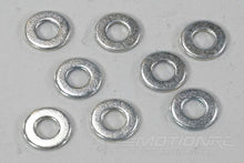 Load image into Gallery viewer, Dubro 4mm / 0.15&quot; Flat Washers (8 Pack) DUB2110
