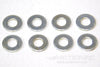 Dubro 7.6mm / 0.30" Flat Washer #6 (8 Pack) DUB325
