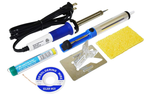 Elenco Soldering Iron and Tool Kit ELE-ST12ETL