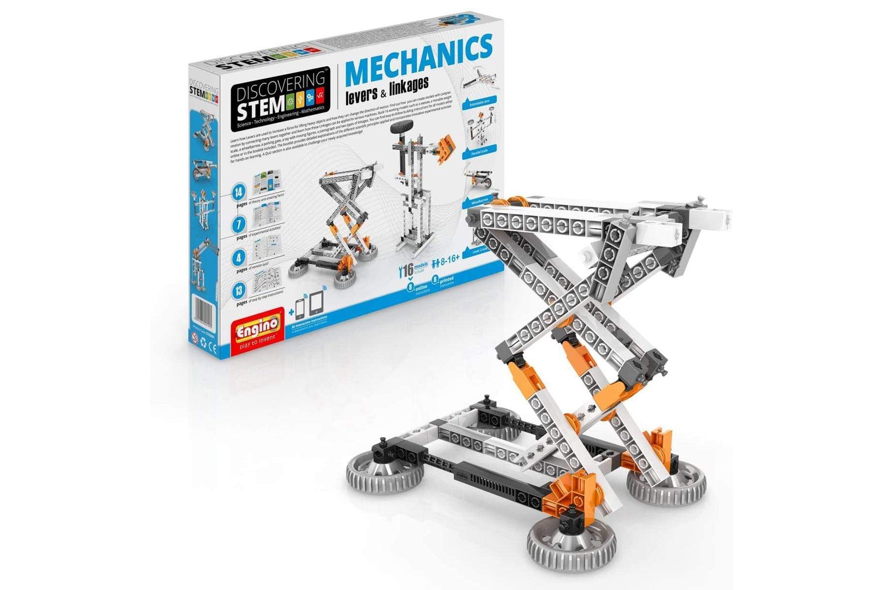 Engino STEM Mechanics - Levers and Linkages ELE-ENGSTEM01