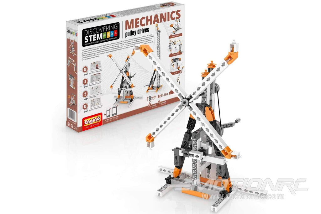 Engino STEM Mechanics - Pulley Drives ELE-ENGSTEM03