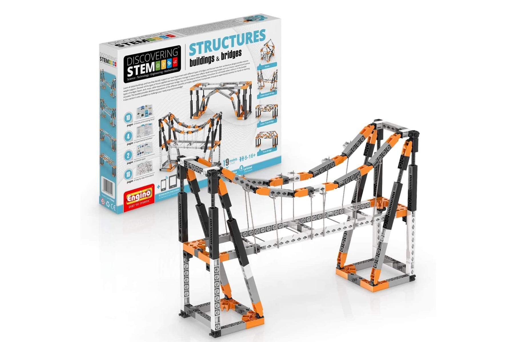 Engino STEM Structures - Buildings and Bridges ELE-ENGSTEM06