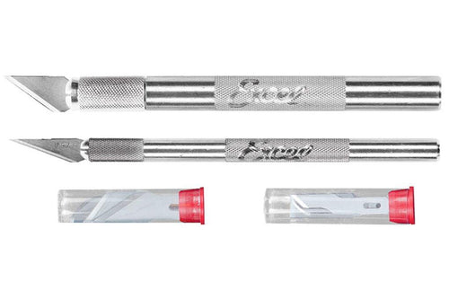 Excel Hobby Knife Set: K1 & K2 with 10 Blades 19062