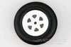 FlightLine 65mm (2.55") x 16mm PU Rubber Treaded Wheel for 4.2mm Axle Type B W70413146