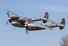 FlightLine P-38L Lightning "Pacific Silver" 1600mm (63") Wingspan - PNP FLW3011P