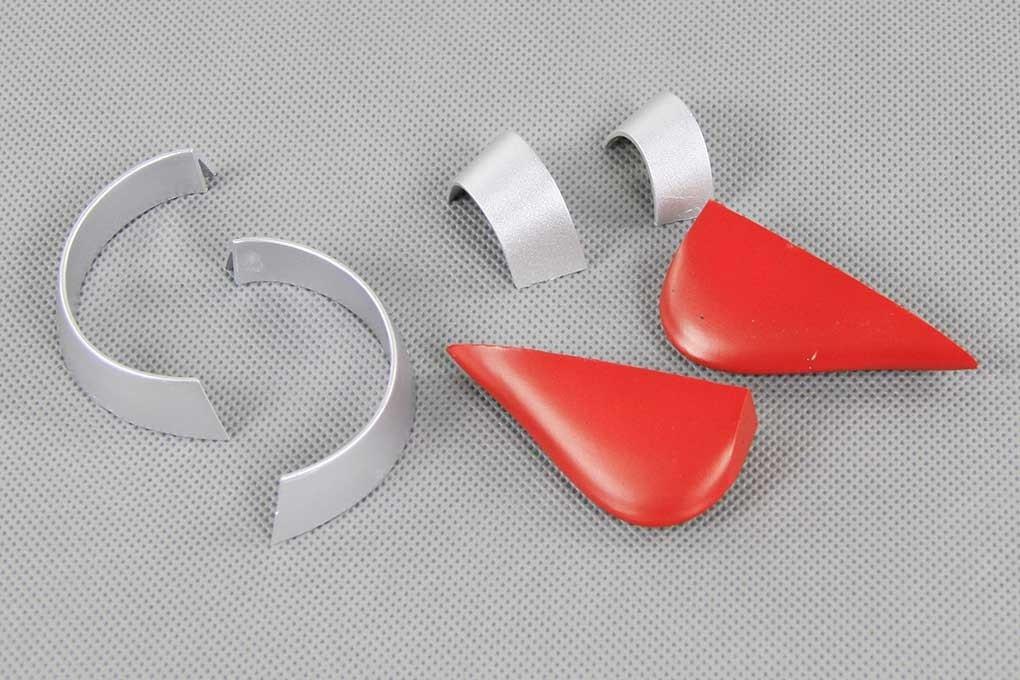 FlightLine P-38L Plastic Parts Set - Silver FLW3011098