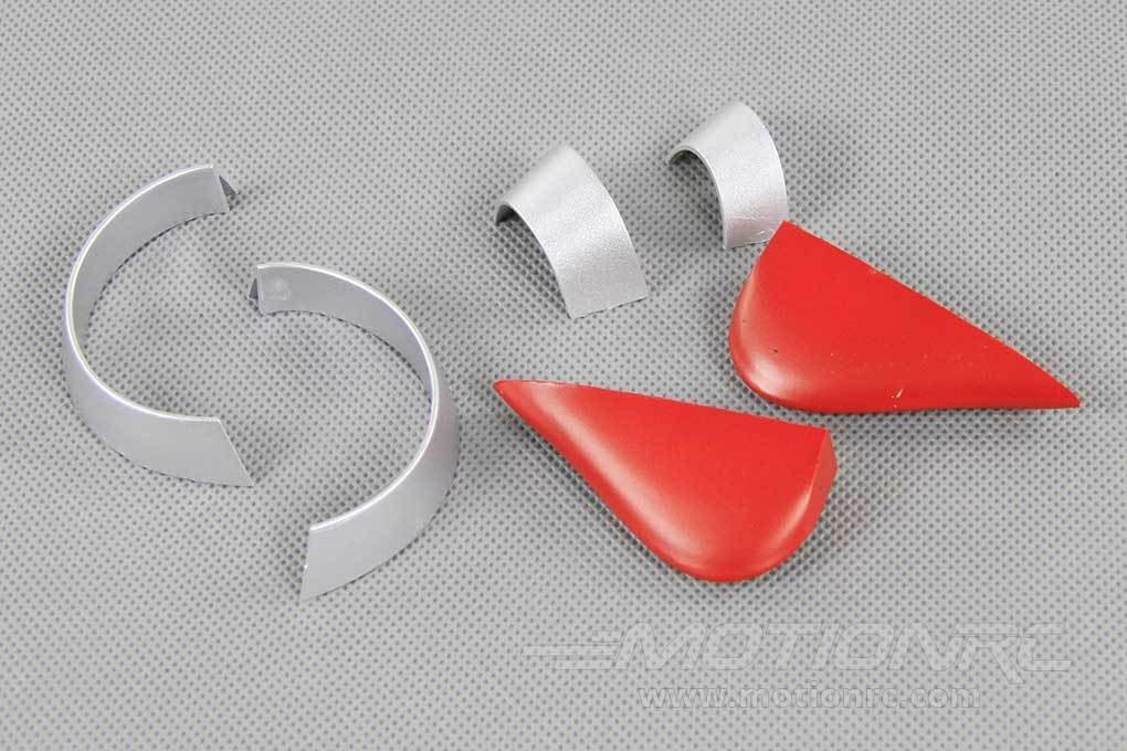 FlightLine P-38L Plastic Parts Set - Silver FLW3011098