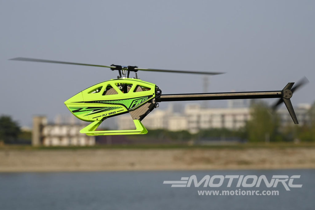 Fly Wing 450L V3 450 Size Green GPS Stabilized Helicopter - RTF RSH1010-001